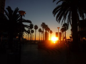 Sunset at Moseley Square, Glenelg