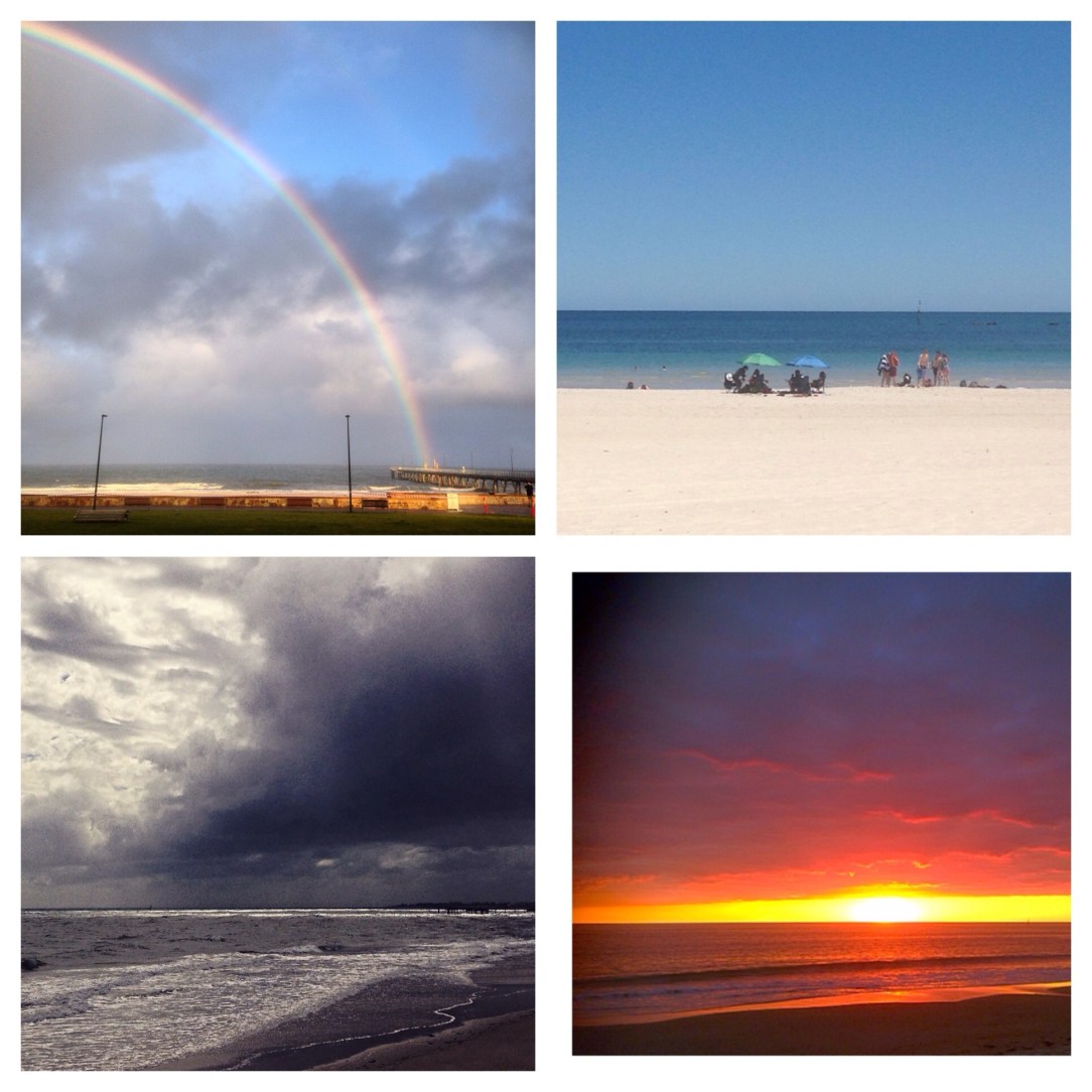 four seasons of beach, Glenelg