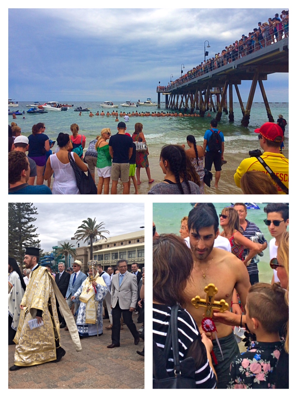 Greek blessing if the waters Glenelg