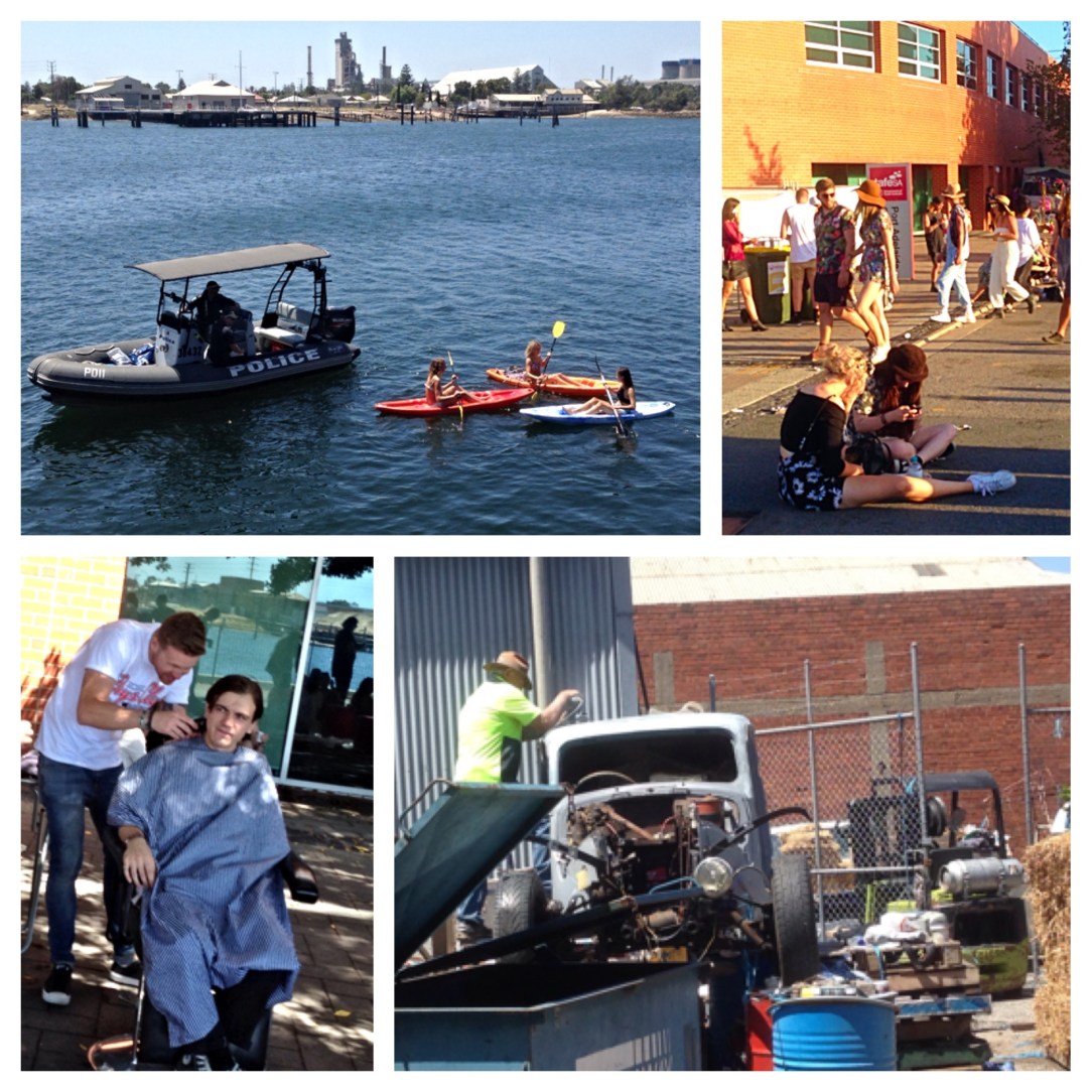 Hipster happenings at Laneway Festival, Port Adelaide