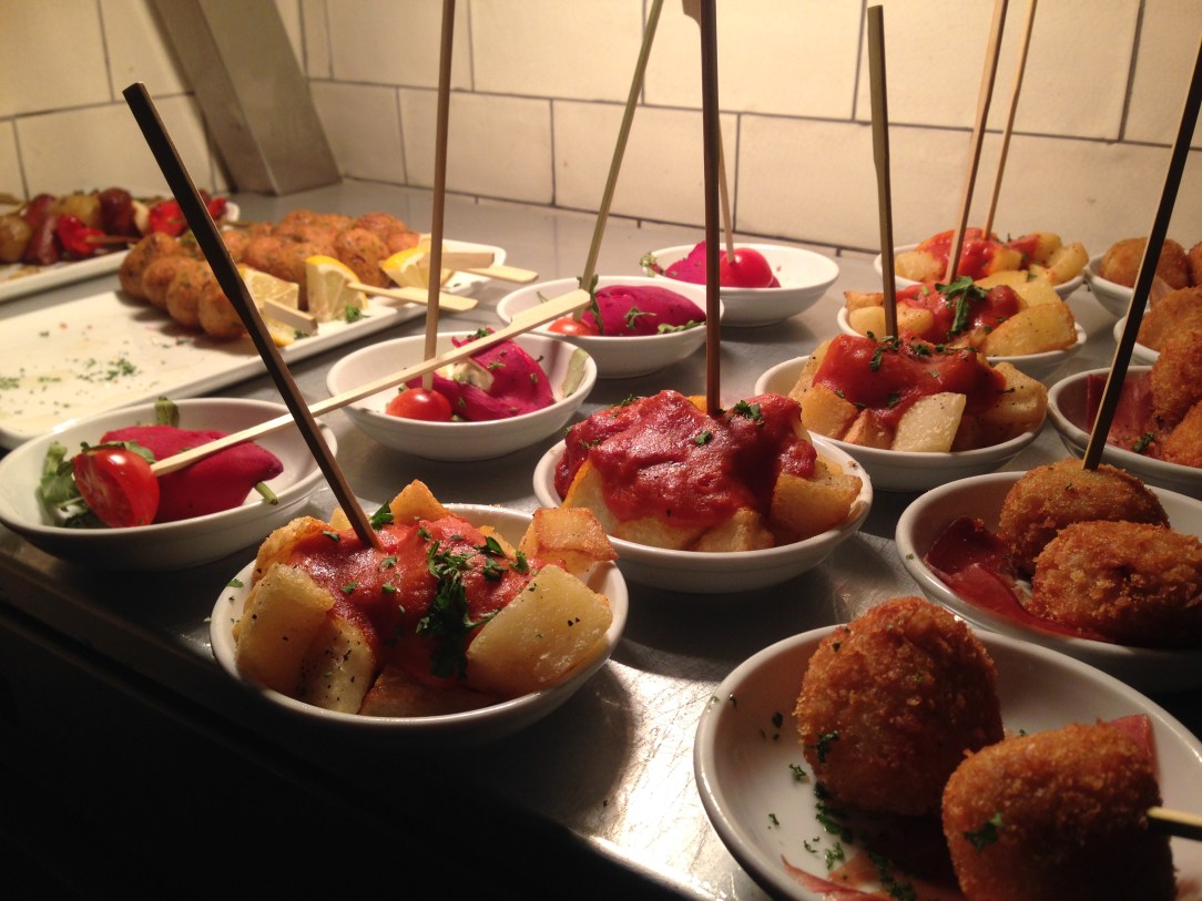 Pix pintxos bar in Soho, London