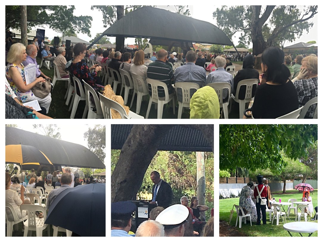 Proclamation Day at the Old Gum Tree, Glenelg