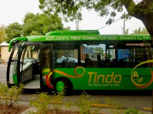 Tindo, Adelaide's solar powered bus