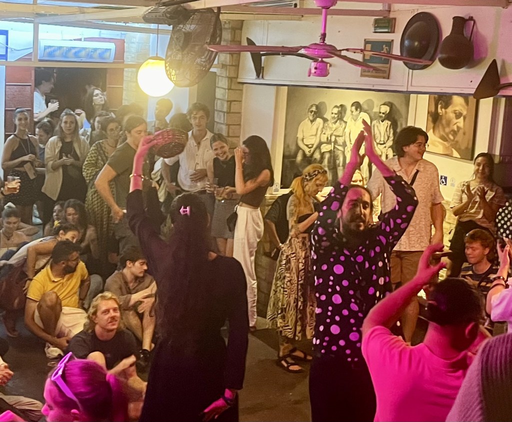Flamenco performers at La Carboneria, Seville